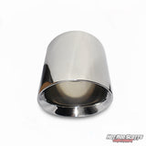 4.5 inch. polished slash cut exhaust tip